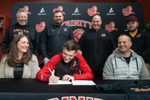 Trinity Christian's Will McPherson signs to play baseball in college